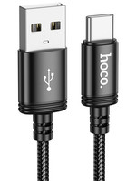 Кабель Hoco USB Type-C - USB Type-A черный 3 м