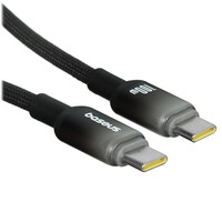 Кабель Baseus USB Type-C - USB Type-C черный 2 м