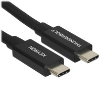Кабель KEYRON USB Type-C - USB Type-C черный