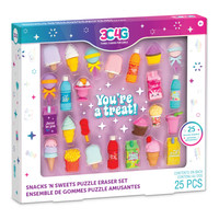 Набор для творчества Make It Real 3C4G Snacks n' Sweets Puzzle Eraser Set