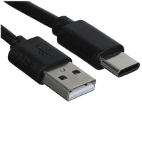 Кабель Aceline USB Type-C - USB Type-A черный 1.5 м