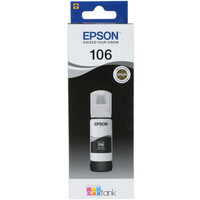 Чернила водорастворимые Epson 106 (C13T00R140) матовый черный