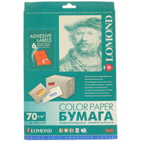 Самоклеящаяся бумага Lomond 2110035