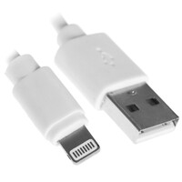 Кабель FinePower Lightning 8-pin - USB Type-A белый 1 м