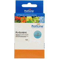 Картридж ProfiLine PL-CLI 521С голубой
