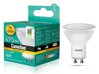 Лампа светодиодная Camelion LED GU10-7w-830-GU10