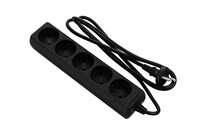 Удлинитель 2E 2E-U0510M1.5BK черный