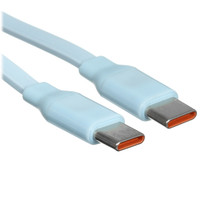 Кабель Baseus USB Type-C - USB Type-C голубой 1 м