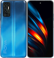 6.95" Смартфон Tecno POVA 2 64 ГБ синий