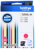 Картридж Brother LC-525XLM пурпурный