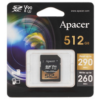 Карта памяти Apacer SDXC 512 ГБ [AP512GSDXC10V9-R]
