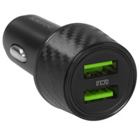 Автомобильное ЗУ Borofone BZ21A черный