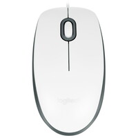 Мышь проводная Logitech M100 [910-001605/910-005004] белый