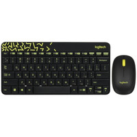 Клавиатура+мышь беспроводная   Logitech MK240 Nano Black черный