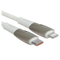 Кабель Baseus Lightning 8-pin - USB Type-C белый 1 м