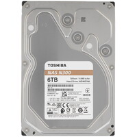 6 ТБ Жесткий диск Toshiba N300 [HDWG760AZSTA]
