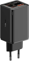 Сетевое зарядное устройство Baseus GaN6 Pro 4 Ports Fast Charger 65W черный