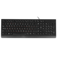 Клавиатура  проводная Lenovo 300 цвет черный