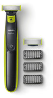 Триммер Philips OneBlade QP2520/30 черный/зеленый