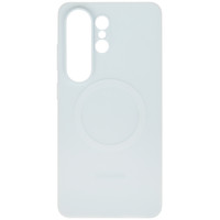Накладка  Samsung Silicone Magnet Case для Samsung Galaxy S26 Ultra голубой