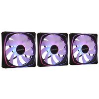 Комплект реверсных вентиляторов Montech RX120 PRO [RX120 PRO 3 in 1 Pack (B)] черный