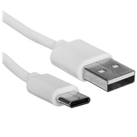 Кабель Aceline USB Type-C - USB Type-A белый 0.5 м