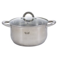 Кастрюля Krauff Casseroles 26-238-077 5.8 л 24 см серебристый