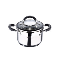 Кастрюля Masterpro Foodies MP 1.8 л 16 см серый