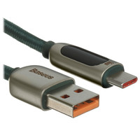 Кабель Baseus USB Type-C - USB Type-A зеленый