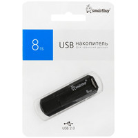 Память USB Flash 8 ГБ Smartbuy Clue [SB8GBCLU-K]