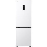Холодильник с морозильником   LG GC-B459EQLM белый