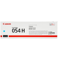 Картридж лазерный Canon 054H C голубой