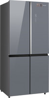 Холодильник многодверный   Weissgauff WCD 590 NoFrost Inverter Premium Biofresh Dark Grey Glass серый