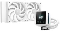 Система охлаждения DEEPCOOL MYSTIQUE 240 WH  белая