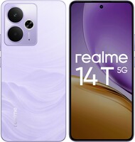 6.67" Смартфон realme 14T 256 ГБ фиолетовый
