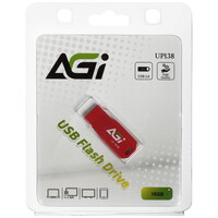 Память USB Flash 16 ГБ Agi UP138 [AGI016GARUP138-RT]