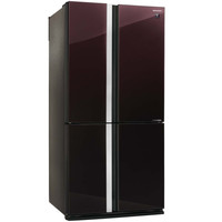 Холодильник многодверный   Sharp SJGX98PRD красный
