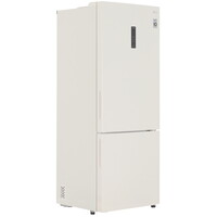 Холодильник с морозильником   LG GC-B569PECM бежевый