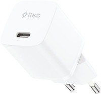 Сетевое зарядное устройство TTEC SmartCharger GAN белый