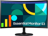 24" Монитор Sumsung Essential S3 черный