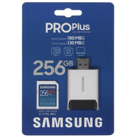 Карта памяти Samsung PRO Plus SDXC 256 ГБ [MB-SD256SB/WW]