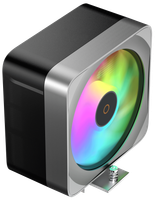 Кулер для процессора Ocypus Delta A40 EX BK ARGB [Delta-A40-BK1NAWN00E-GL] черный