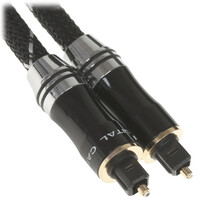 Кабель оптический  DEXP ODT Toslink - ODT Toslink черный