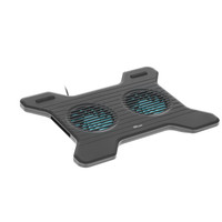 Охлаждающая подставка Trust Xstream Breeze Notebook Cooling Stand черный