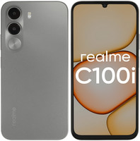 6.8" Смартфон realme C100i 64 ГБ серебристый