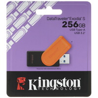 Память USB Flash 256 ГБ Kingston DataTraveler Exodia S [DTXS/256GB]