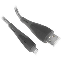Кабель KEYRON Lightning 8-pin - USB Type-A серый 1.5 м