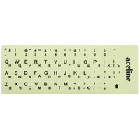 Наклейки на клавиатуру Aceline fluorescent