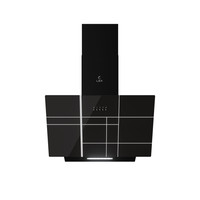 Вытяжка наклонная LEX MOZA 600 R1 BLACK черный/белый, черный