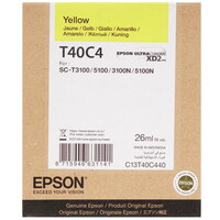 Картридж Epson T40C желтый